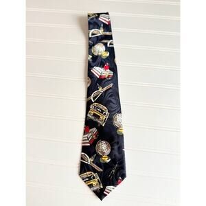 Steven Harris Tie Mens Necktie Bus Book Teacher School Art Novelty Handmade Gift